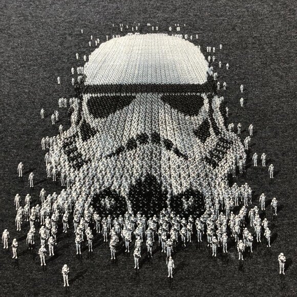 NWOT Star Wars Identities The Exhibition Stormtrooper Graphic T-Shirt Size XL - Picture 2 of 7